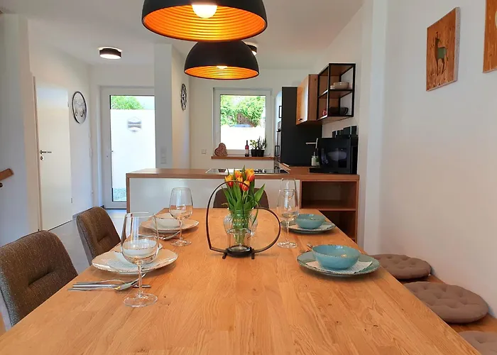 Ferienhaus Berger Mit Eigenen Whirlpool Im Garten